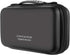 alavisxf xx CD Case, Portable Zipper Holder for 96 Capacity Blu-ray DVD, Disc Storage Organizer Wallet Bag (Black)