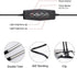 Light,6000K Plants,5-Level Dimmable,Auto 4 8 12Hrs GooingTop LED Grow Full Spectrum Clip Plant Growing Lamp with White