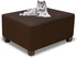 NeColorLife Ottoman Cover Rectangle Waterproof Ottoman Slipcover Rectangular Oversized Thick Storage Footrest