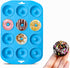 Silicone Donut Pan, Mini Baking Mold for Delicious Donuts, Heat Resistant, Non-stick Bottom, Easy to Clean