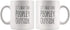 Funny Mug for Introvert Anti-Social People, It's Way Too Peopley Outside Gift Cup, 11 oz White Ceramic Sarcastic