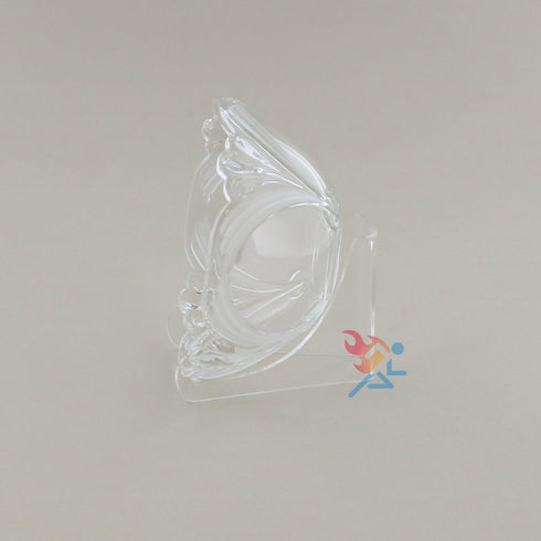 OnFireGuy 3" High Clear Acrylic Bowl Display Stand - For 3" - 5" Diameter Bowls