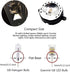 G8 3W LED Bulb WB25X10019 - 20W Halogen Replacement for GE Microwave Oven, T4 Bi-Pin Base, 120V Natural White 4000K,