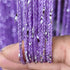 ave split Decorative Door String Curtain Wall Panel, Light Purple Tassel Screen Room Divider, 100x200 centimeters
