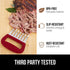 Gorilla Grip Oversized Stainless Steel Meat Shredder Claws for Shredding Chicken, Pulled Pork, and Meats
