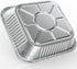 WANBAO 30 Pcs Disposable Aluminum Tin Foil Baking Pans, 8'' X 8'' X 2'' Inch, for Catering, Baking Cakes, Brownies