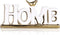 Love Sign Decor,White and Gold Room Decor Aesthetic, Knick Knack Shelf,Gold Bird
