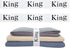2 Pieces Bed Sheet Organizer Bands, Elastic Storage Sheet Keepers for Closet Organization (King)