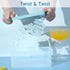 WIBIMEN Mini Ice Cube Trays, 104x3PCS Small Ice Cube Tray for Chilled Drinks, Coffee, Juice (3 Pack Blue Ice Trays)