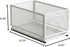 Sliding Cabinet Basket Organizer, Heavy Duty Carbon Steel Self Adhesive Slide Out Pantry Shelves for Kitchen