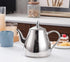SANQIAHOME Stainless Steel Teapot Coffee Servers 1200ml by SANQIAHOME