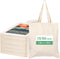 Lzerking Canvas Tote Bag Bulk for DIY Projects, 13x15 Inches Tote Bags