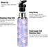Cute Pink Axolotl Water Bottle, 32 oz Insulated Stainless Steel, BPA-Free, with Straw Lid for School, Office, Gym,