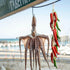 Artificial Hanging Pepper String 2 Sets, Lifelike Hot Chili Vegetable Fruit Garland for Home Kitchen Party Decoration