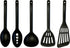 Fox Run Utensil Set - Nylon Ladle, Slotted Spoon, Spoon, Turner, and Spatula