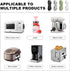Appliance Cord Organizer for Kitchen, Small Holder Winder for Pressure Cooker, Mixer, Blender, Air Fryer, 4 Pack
