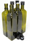 nicebottles Olive Oil Bottles with Cap & Pourer Fitment, Green, 750ml -