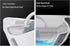 2Pcs Curved Toilet Bowl Brush Without Holder, Durable Bathroom Cleaning Brushes for Deep Cleaning (Gray+White)