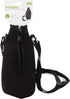 Frostbite Beer Growler Sling Tote Bag Carrier - Insulated Cooler Bag, Fits 64 oz, Adjustable Strap, Black