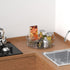 Slideep Lazy Susan Plastic Turntable, Divided Spinner for Kitchen Cabinet, Pantry, Fridge, Fully Rotating Organizer for