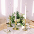 Calm Life Set 7 10 Inch of Unscented White Taper Candles, Dripless Tall Skinny Candlesticks for Home Party Table