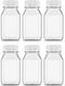 Axe Sickle 6 Pcs 4 Ounce Juice Bottles Plastic Milk Bottles Bulk Beverage Containers
