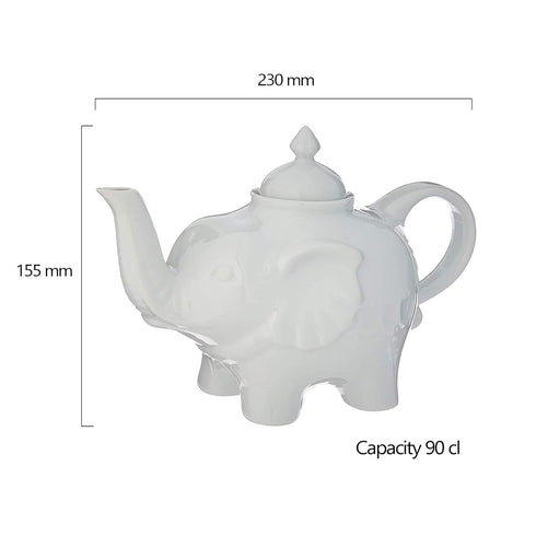 BIA CORDON BLUE Elephant Tea Pot, 1 EA