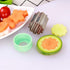 Vegetable Cutter Shapes Set - 8 Pack, 1.5" Stainless Steel Mini Cookie & Fruit Cutters for Kids, Baking & Food Prep