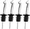 4 Pack Oil Pourerswith Flip Top, Olive Oil Dispenser Spout, Oil Spout