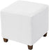 Lussenwert Ottoman Cover Square Stretch Knitted Jacquard Square Ottoman Cover Square Storage Ottoman