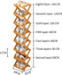 Closet Closet, (6 Simcat Shoe Rack for Bamboo Shoe Storage Freestanding Shoe Storage Shelf for Entryway, Front Door