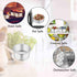 TeamFar 4 Inch Cake Pan, 4 Pcs Mini Cake Pan Round Tier Baking Tins Set, Stainless Steel, Healthy & Sturdy