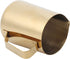 Thickened Gold Stainless Steel Coffee Milk Frothing Cup Pitcher Jug with Scale, 2#