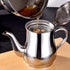 DOITOOL Stainless Steel Oil Strainer Pot, Oil Dispenser with Removable Strainer, Grease Storage Can for Home Kitchen