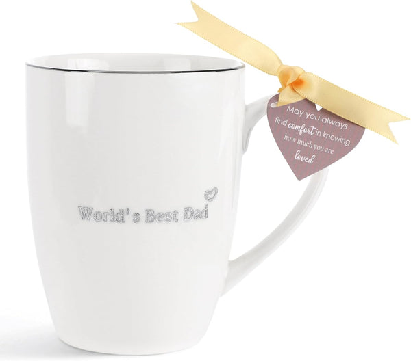 HOME SMILE Best Dad Ever Mug with Handle-Father's Day Gifts Birthday Present