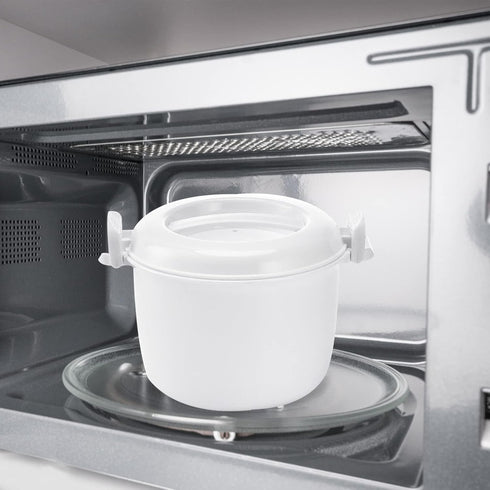 Small Rice Maker Friendly Microwave Rice Cooker, Easy Fast Microwave Cookware for Rice and Pasta