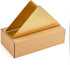 Gold Stainless Steel Napkin Holder, Modern Triangle Cocktail Napkin Dispenser Organizer for Kitchen Countertops and