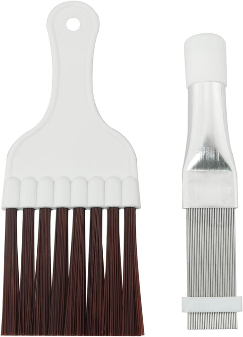 Air Conditioner Fin Comb Cleaner Tool, Metal Brush for Refrigerator Coil and Evaporator Radiator Repair