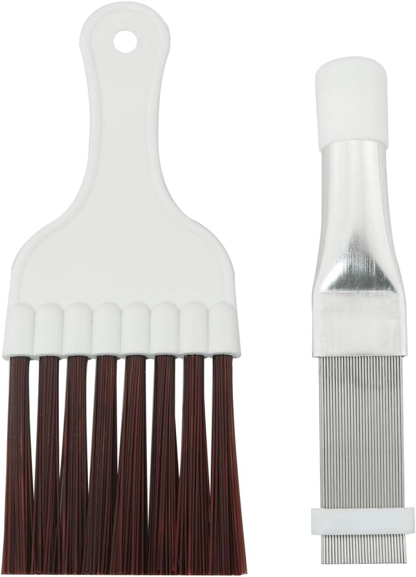 Air Conditioner Fin Comb Cleaner Tool, Metal Brush for Refrigerator Coil and Evaporator Radiator Repair