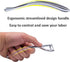 Vegetable Peeler Set | Stainless Steel Multi-function Kitchen Tools with 2 Orange Citrus Peelers