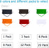 BOHARERS Black Waist Apron with 3 Pockets - Short Aprons for Waitress Waiter Server