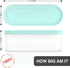 2 Frozen BALCI - Ice Cream Container - Quart - Perfect Reusable Freezer Storage for Homemade Ice Cream Tubs for Sorbet