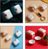 3 Pcs Mini Tea Storage Box, Rustproof Square Canister for Coffee, Tea, Crafts, Snacks, Candy, and Tea