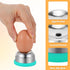 Ouligay Egg Piercer for Raw Eggs, Egg Hole Puncher for Bakery Kitchen Tools, Stainless Steel Egg Poker with Sturdy Base