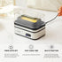 6 Evoloop Rapid Egg Cooker Electric Eggs Capacity, Soft, Medium, Hard Boiled, Poacher, Omelet Maker Egg Poacher
