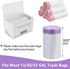 STWWO Extra Large Trash Bag Holder Dispenser, Metal Garbage Bag Dispenser Roll Holder, Trash Storage Organizer