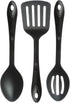 Coghlan's 3-Piece Nylon Utensil Set - Slotted Spoon, Spatula, Serving Spoon, Heat-Resistant for Camping