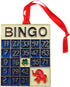 Bingo Ornament Christmas Tree Decoration, Keepsake Acrylic Game Card Holiday Home Decor