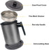 GameXcel Bacon Grease Container with Strainer Kitchen Oil Container Grease Can Oil Filter Pot 57 oz with Dust-proof Lid Non-slip Tray for Storing Fat,Frying Oil, Cooking Grease,etc