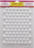 LorAnn Hard Candy Making Mold Gems Set - Rectangle, Hexagon, and Disc Molds Included